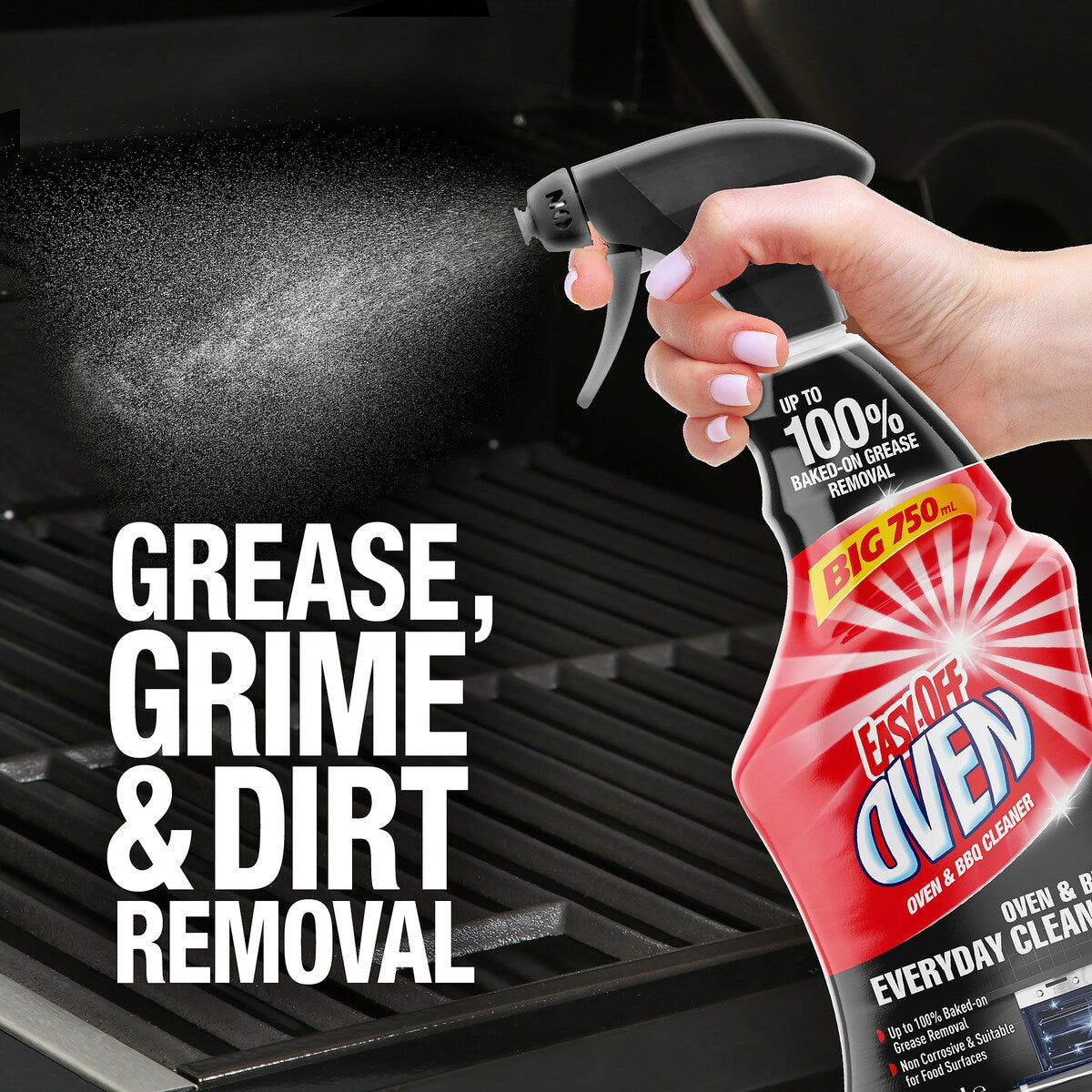 Easy Off Bam Oven & Bbq Everyday Cleaner Spray 750ml