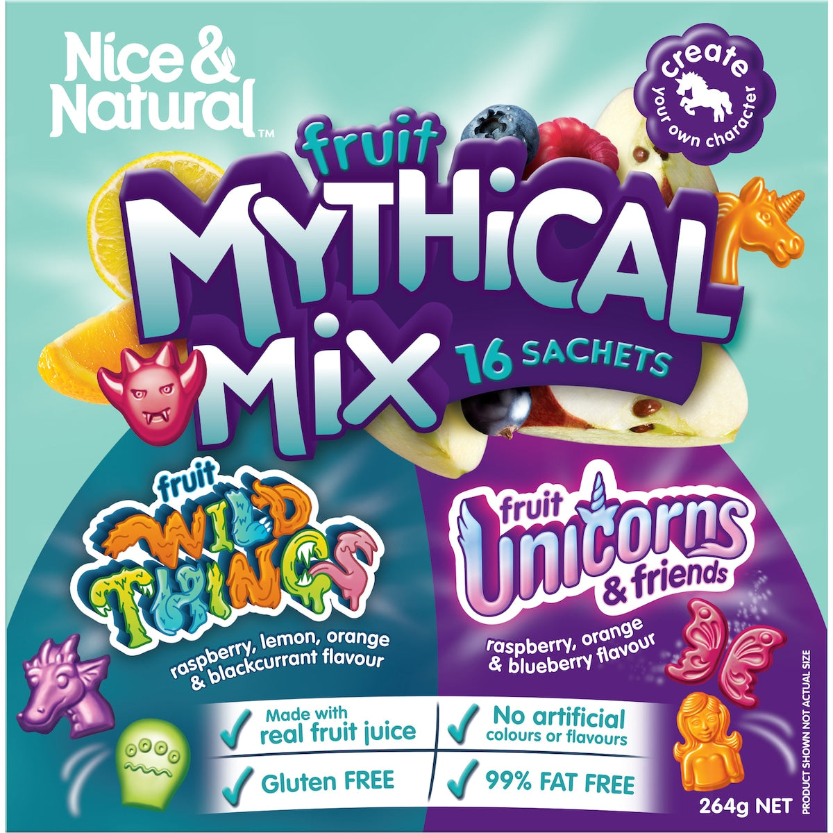 Nice & Natural Fruit Mythical Mix 16 Pack