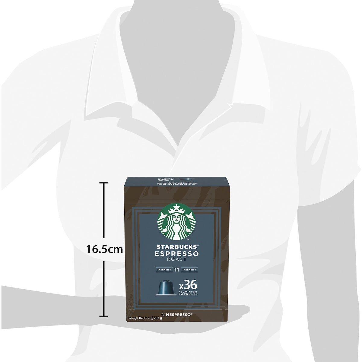 Starbucks By Nespresso Espresso Roast Coffee Pods 36 Pack