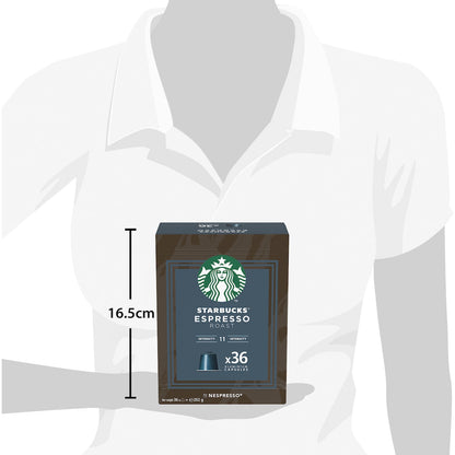 Starbucks By Nespresso Espresso Roast Coffee Pods 36 Pack