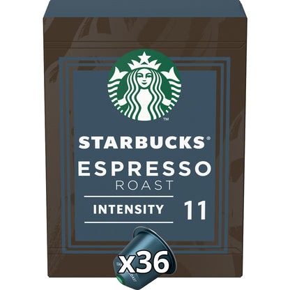 Starbucks By Nespresso Espresso Roast Coffee Pods 36 Pack