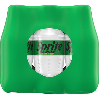 Sprite Zero Sugar Lemonade Soft Drink Mini Bottles 300ml X 12 Pack