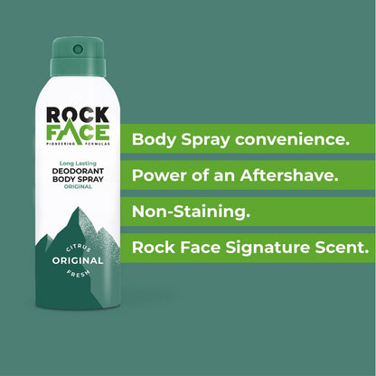 Rockface Original Fresh Body Spray 200ml