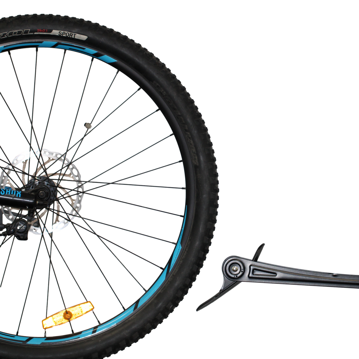 Storease Wall Storage System Roll on Bike Rack - 670mm - Black