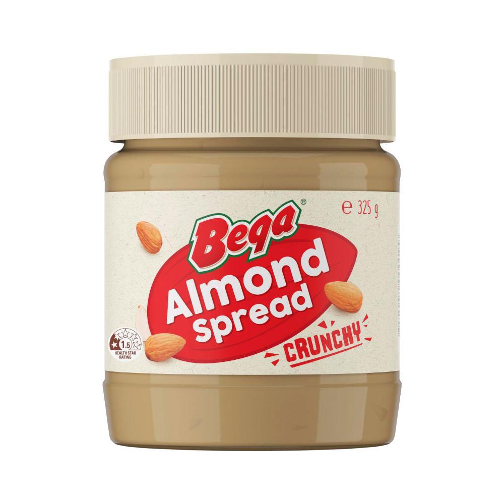 Bega Almond Spread Crunchy - 325g