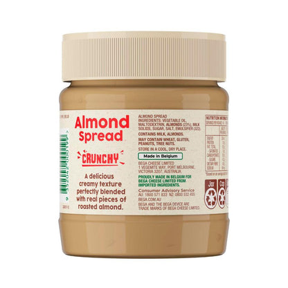 Bega Almond Spread Crunchy - 325g