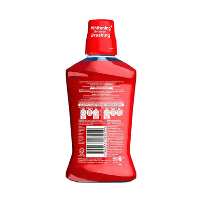 Colgate Optic White Alcohol Free Whitening Mouthwash With Optic Brightener - 500mL