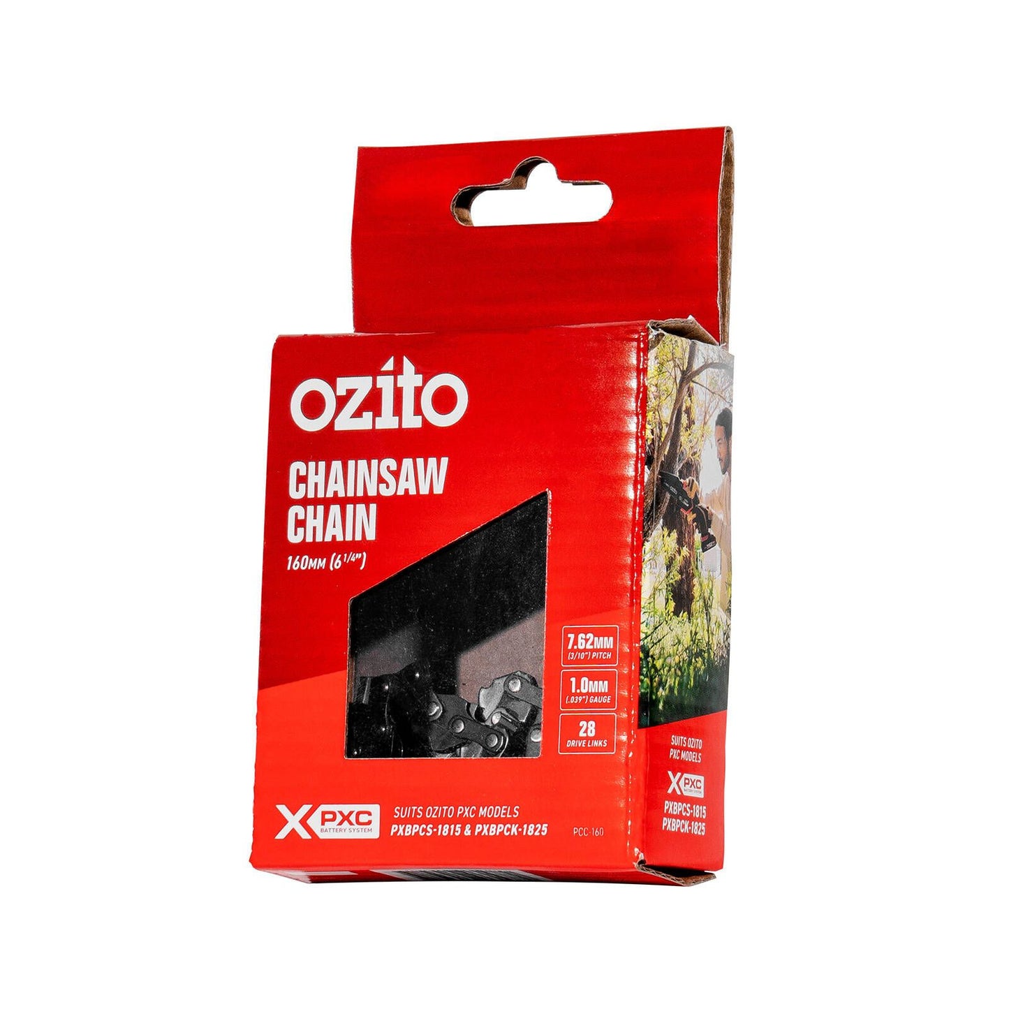 Ozito PXC Pruning Chainsaw Chain - 160mm - 28 Drive Links