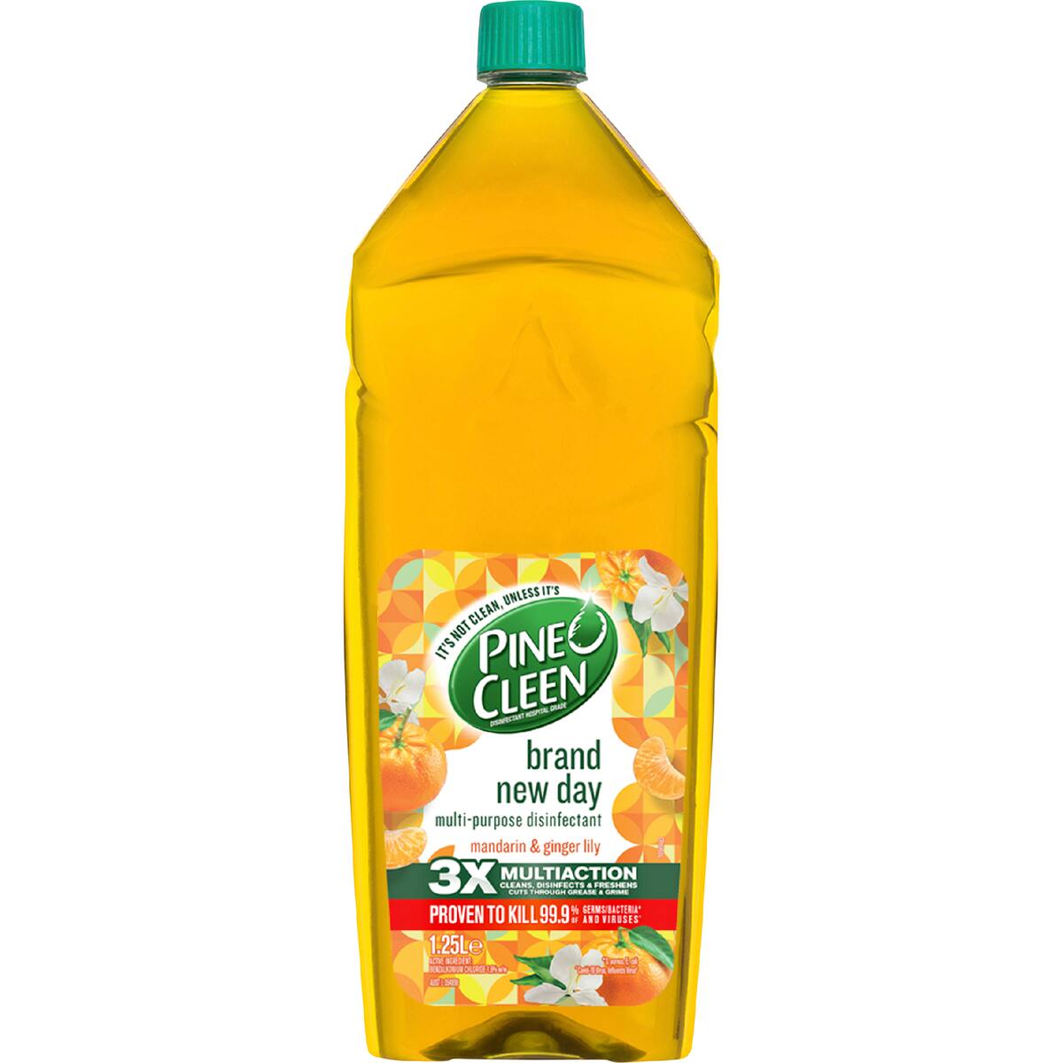 Pine O Cleen Brand New Day Mandarin Disinfectant Liquid 1.25l