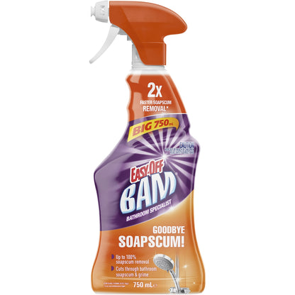 Easy Off Bam Bathroom Soapscum Cleaning Spray 750ml