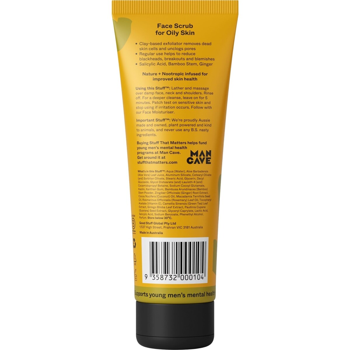 Stuff That Matters Men's Face Scrub 100mL