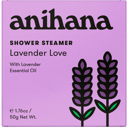 Anihana Shower Steamer Lavender Love With Lavender Essential Oil 50g