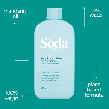 My Soda Tropics In Bloom Body Wash 500mL