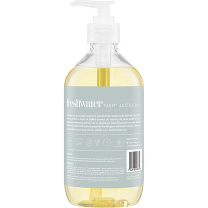 Freshwater Farm Australia Lemon Scented & Tea Tree Oil Hand Wash 500ml