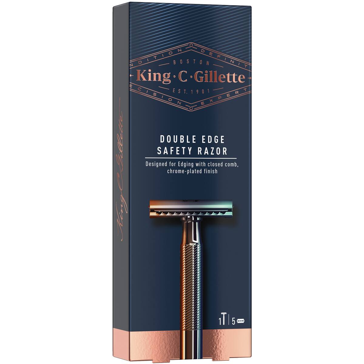 King C Gillette Double Edge Safety Razor Each