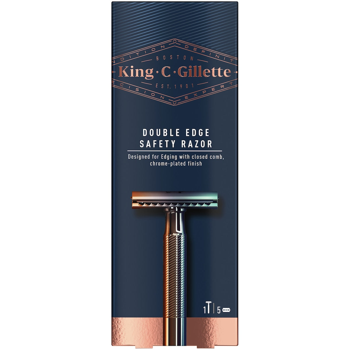 King C Gillette Double Edge Safety Razor Each