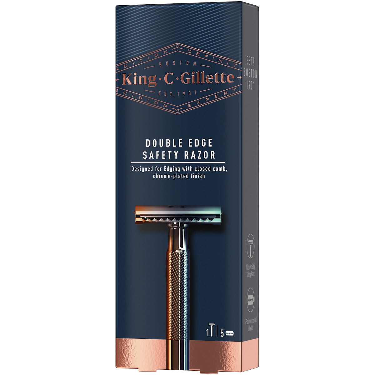 King C Gillette Double Edge Safety Razor Each