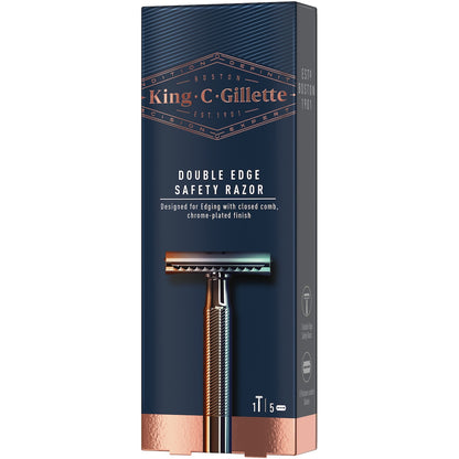 King C Gillette Double Edge Safety Razor Each