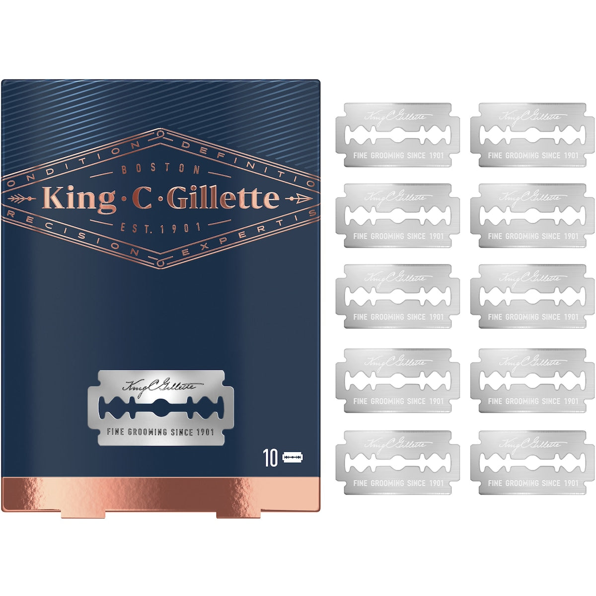 King C Gillette Double Edge Safety Razor Each