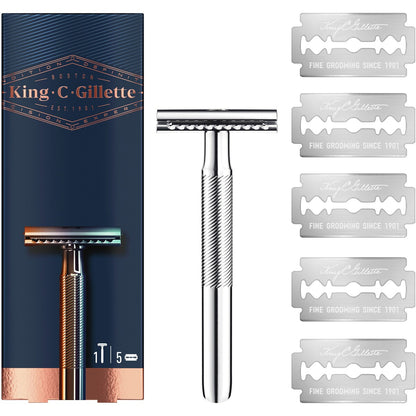 Gillette King C Double Edge Safety Razor Each