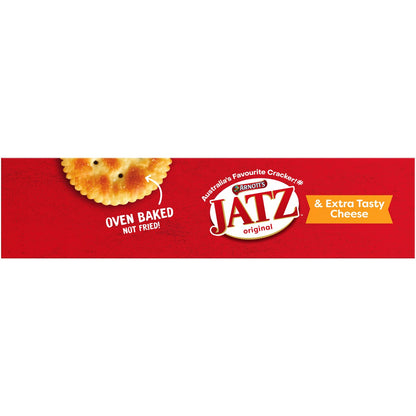 Arnotts Jatz Cracker Biscuits & Extra Tasty Cheese 33g