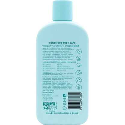 My Soda Lime Drenched Coconuts Body Wash 500mL