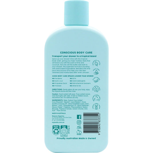 My Soda Lime Drenched Coconuts Body Wash 500mL