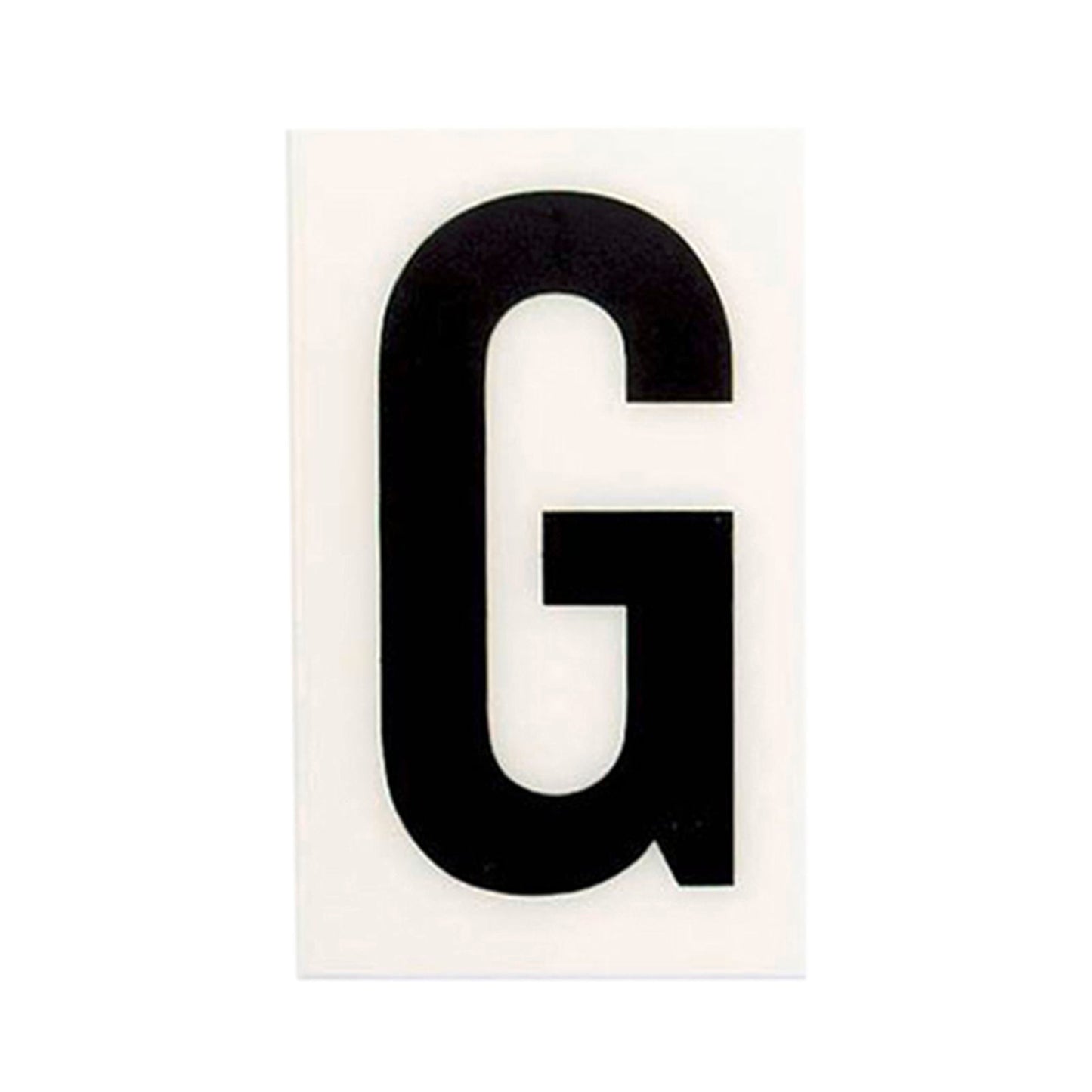 Sandleford Self Adhesive House Letter G - 85mm - White
