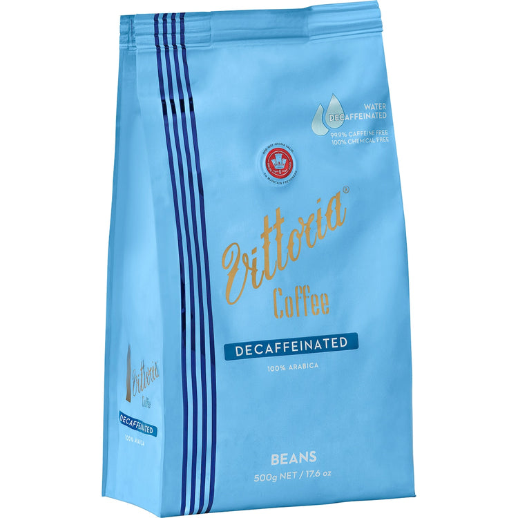 Vittoria Decaffeinated Coffee Beans 500g