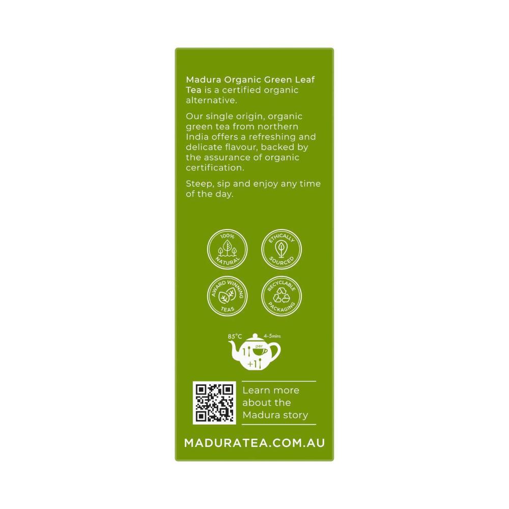 Madura Organic Green Tea Leaf - 150g