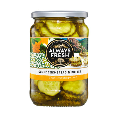 Always Fresh Bread & Butter Cucumbers - 700g