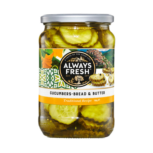 Always Fresh Bread & Butter Cucumbers - 700g