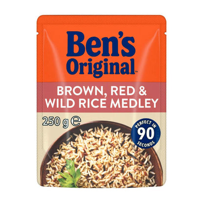 Ben's Original Brown Red And Wild Medley Rice Pouch - 250g