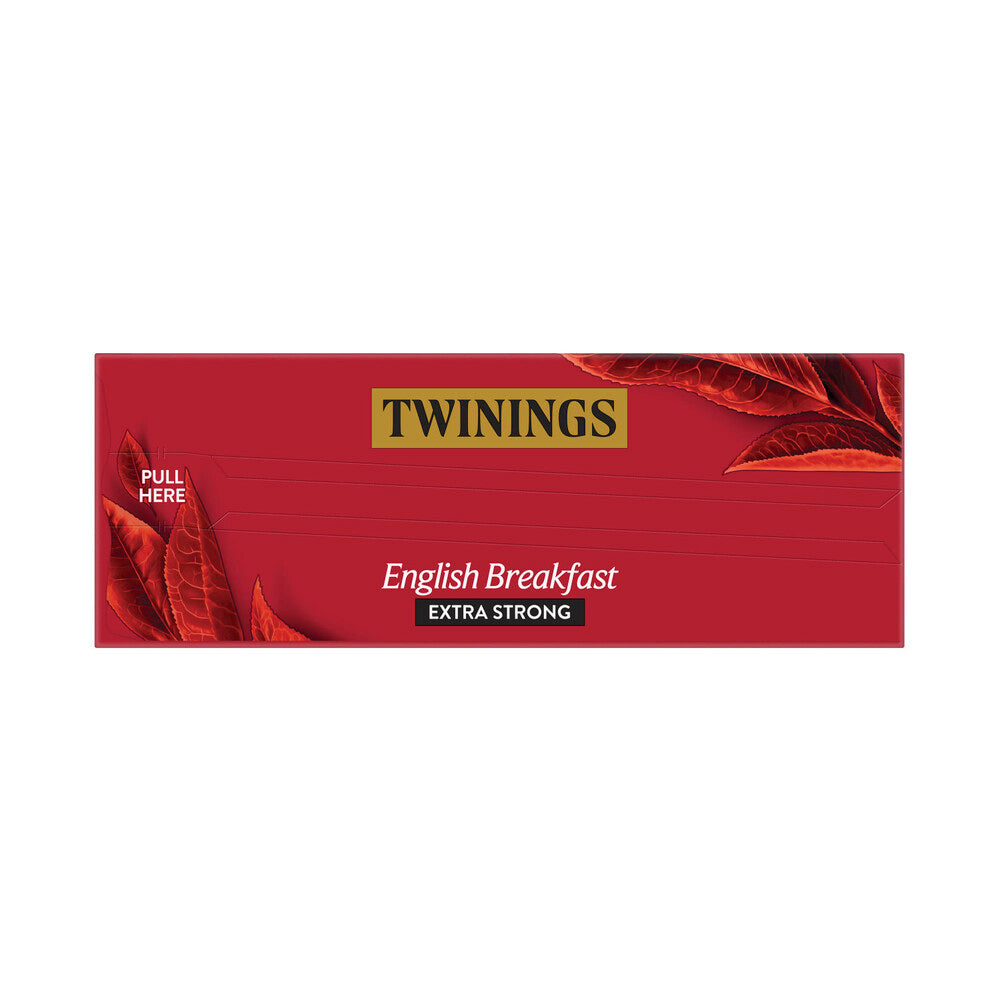 Twinings English Breakfast Extra Strong Tea Bags 80 Pack - 200g
