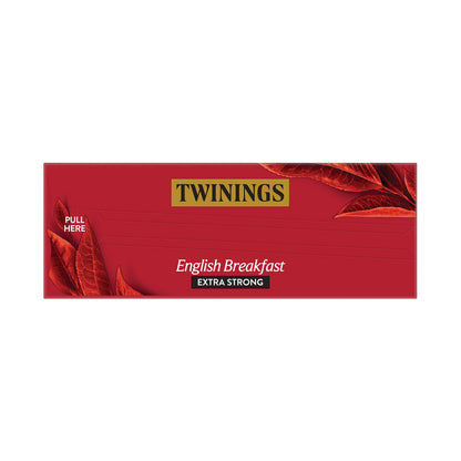 Twinings English Breakfast Extra Strong Tea Bags 80 Pack - 200g
