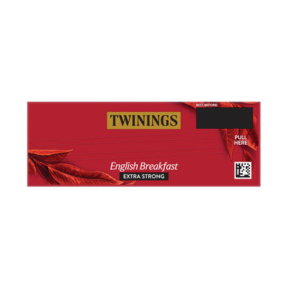 Twinings English Breakfast Extra Strong Tea Bags 80 Pack - 200g