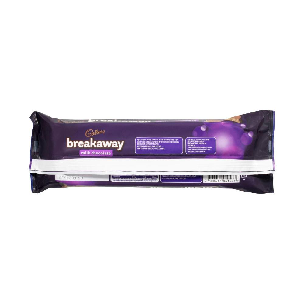 Cadbury Breakaway Milk Chocolate Biscuits - 180g