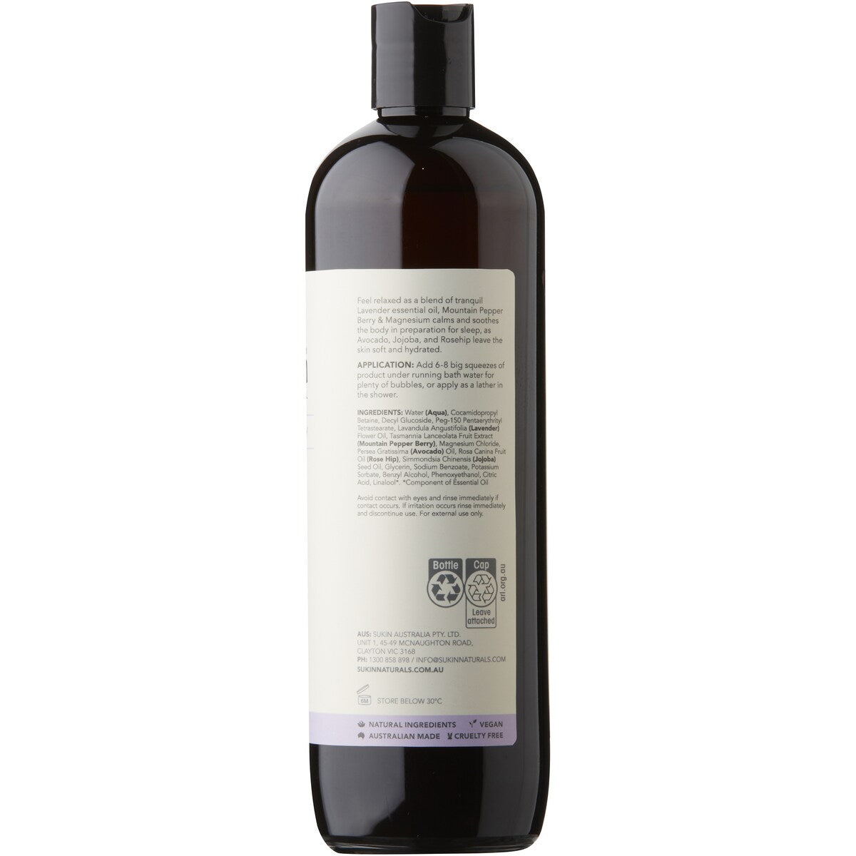 Sukin Aromatherapy Bath Blend Sleep 500ml