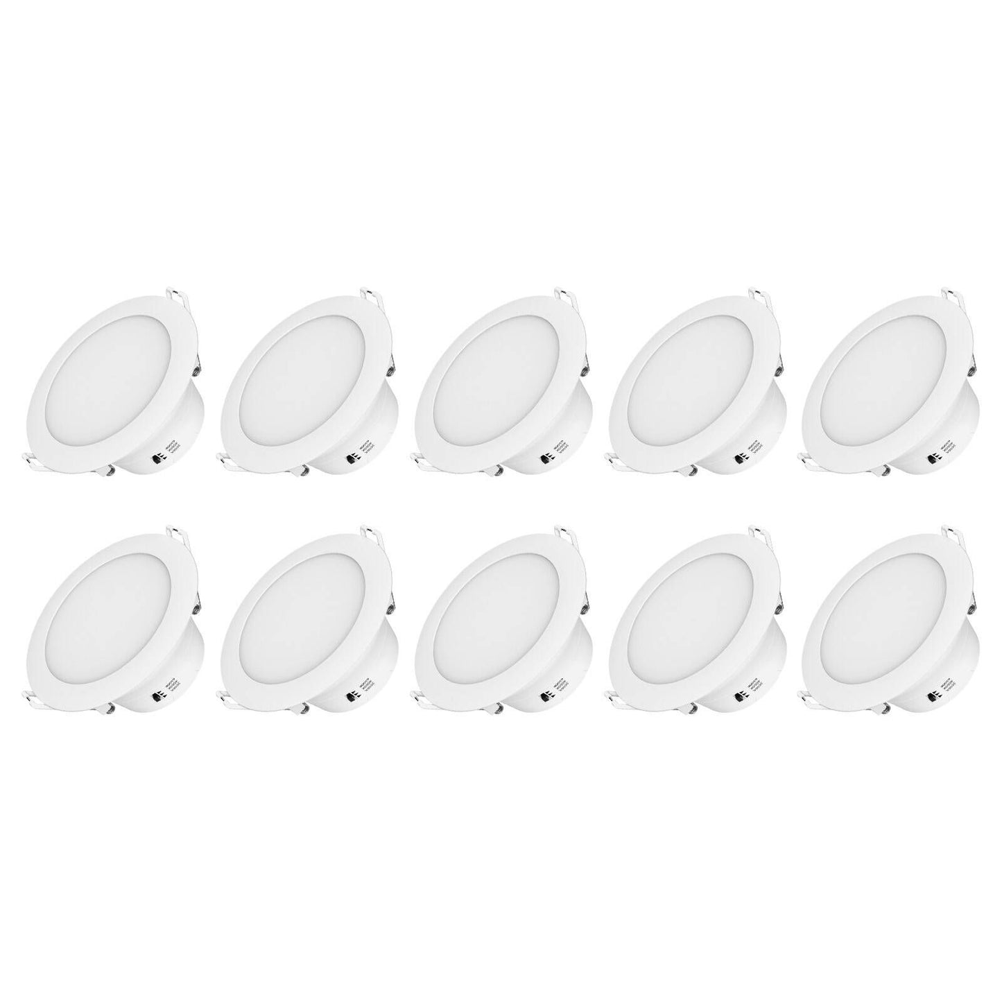 Arlec Tri Colour Dimmable LED Downlight - 9W - 92mm - 10 Pack