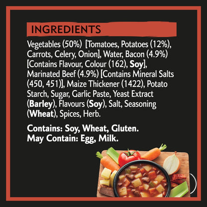 Heinz Big N Chunky Bacon, Steak, Potato Soup 535g