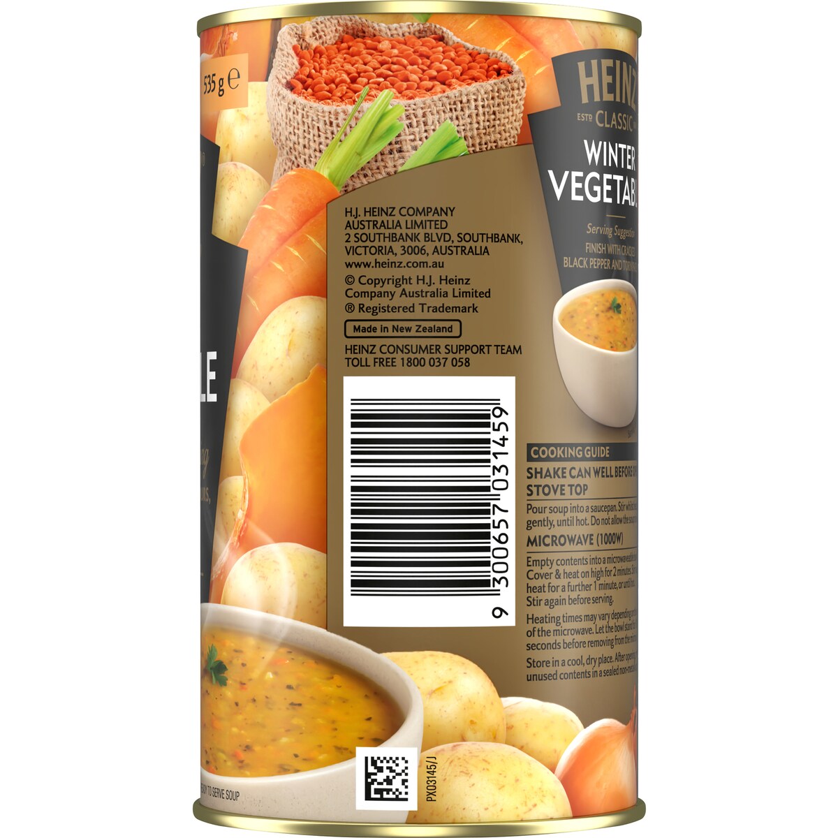 Heinz Classic Winter Vegetable Soup 535g