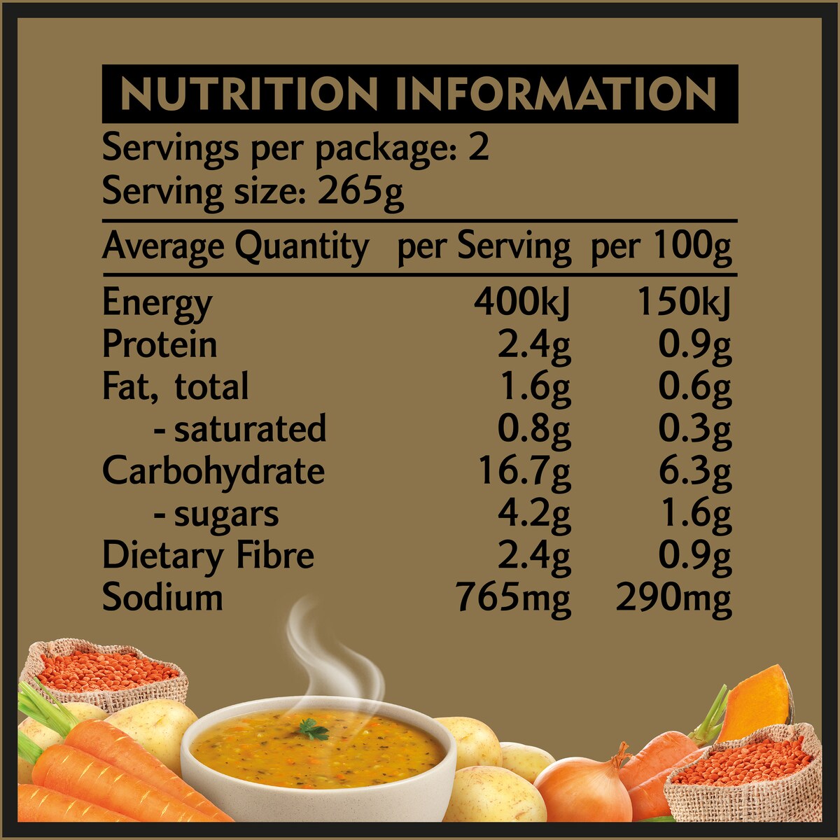 Heinz Classic Winter Vegetable Soup 535g