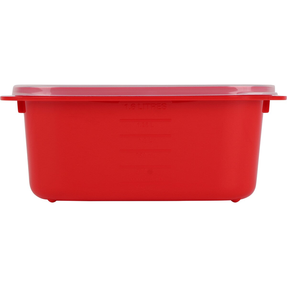 Decor Microsafe Microwavable Oblong Container 1.6l