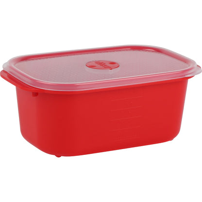 Decor Microsafe Easy Heat Oblong Container 1.6l Each