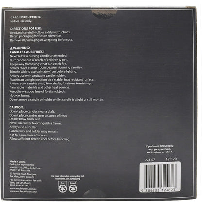 Essentials Tealights Candles 100 Pack