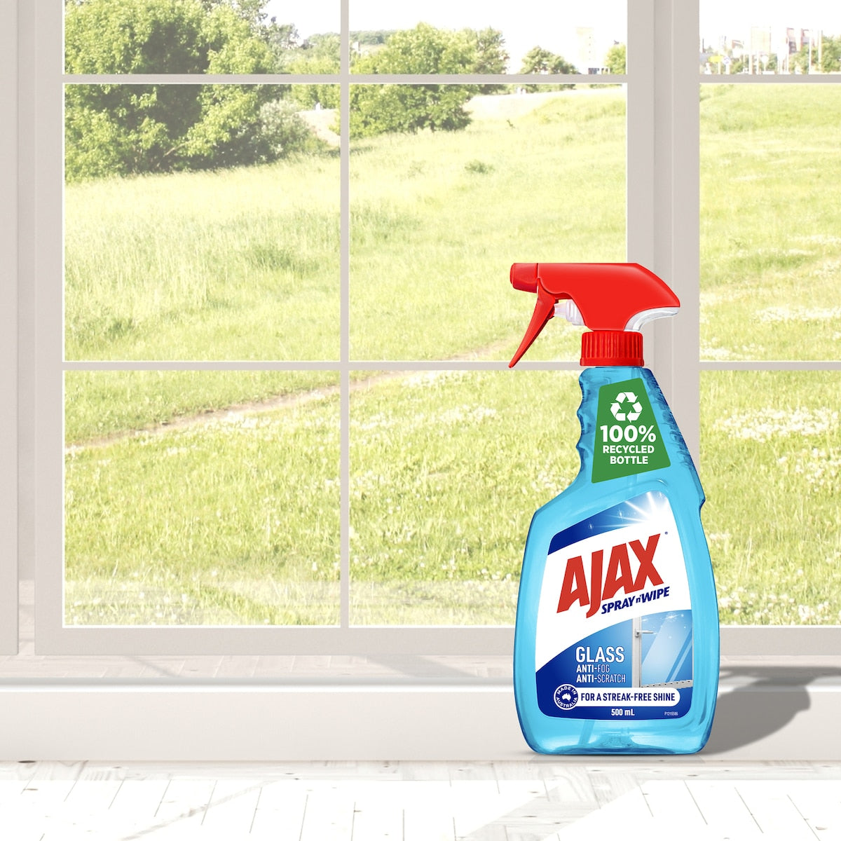 Ajax Spray & Wipe Glass Cleaner 500ml