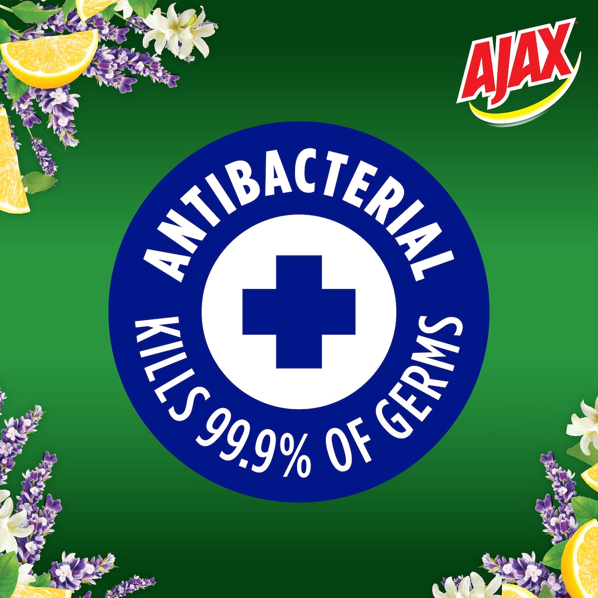 Ajax Spray & Wipe Multipurpose Cleaner Lavender & Citrus 500ml