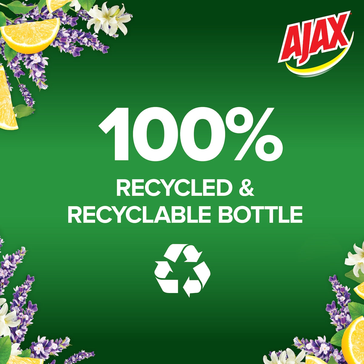 Ajax Spray & Wipe Multipurpose Cleaner Lavender & Citrus 500ml