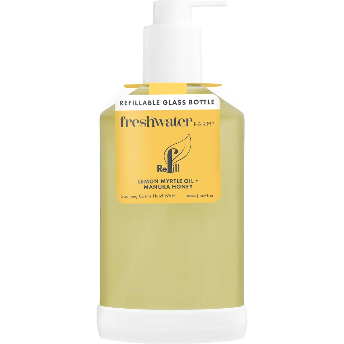 Freshwater Farm Australia Lemon Myrtle Oil & Manuka Honey Hand Wash 500ml