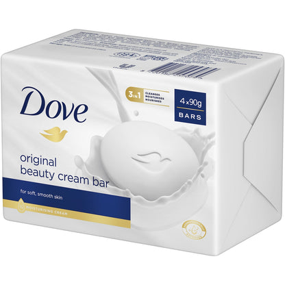 Dove Beauty Bar Original 90g X 4 Pack